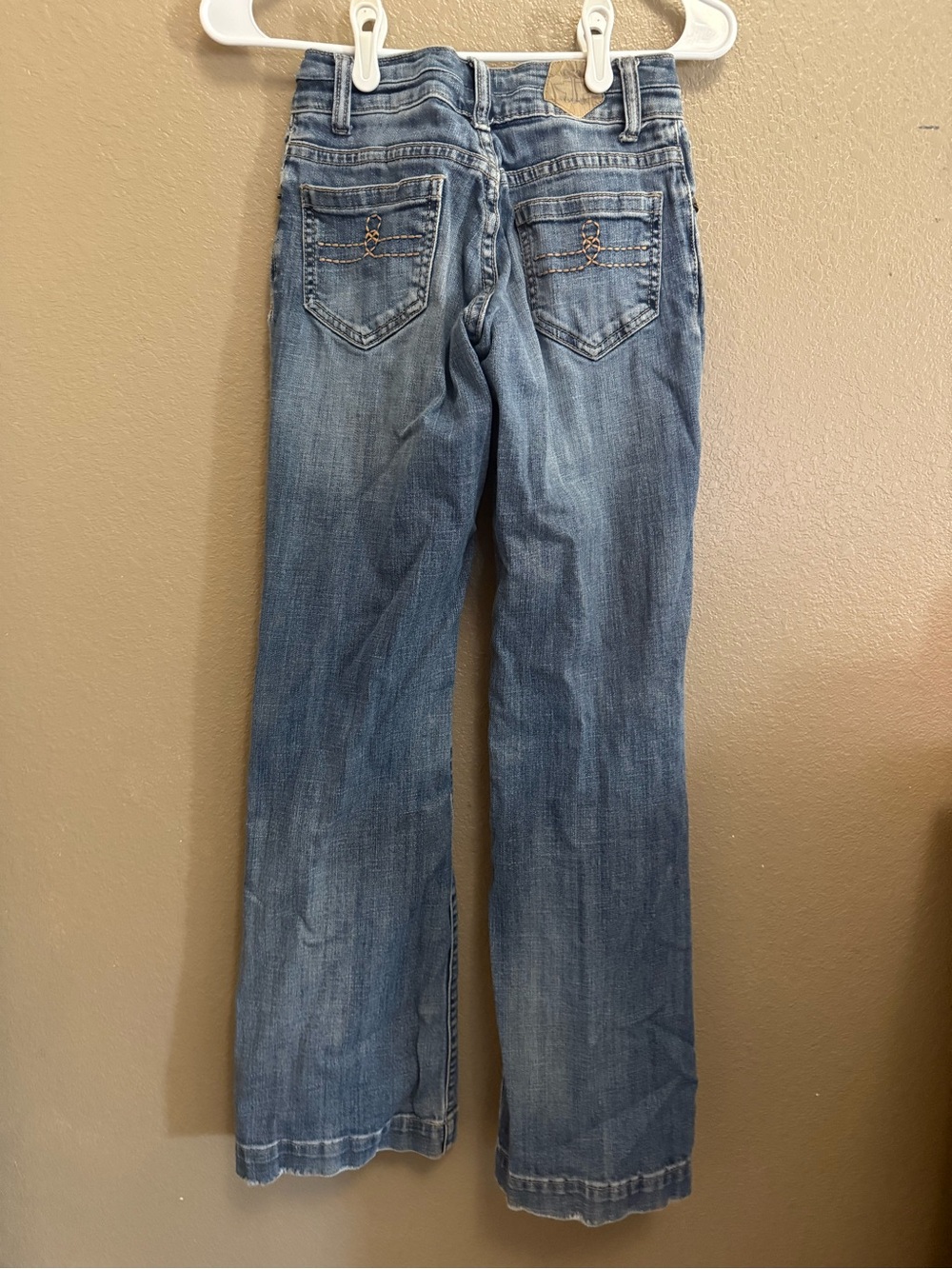 Tin Haul Women's Boot Cut Blue Denim Jeans